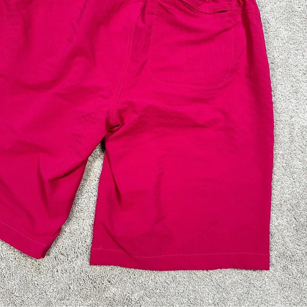 Title Nine Textured Pull On Shorts Bermuda Outdoor Travel Hiking Pink Size XS - Image 6