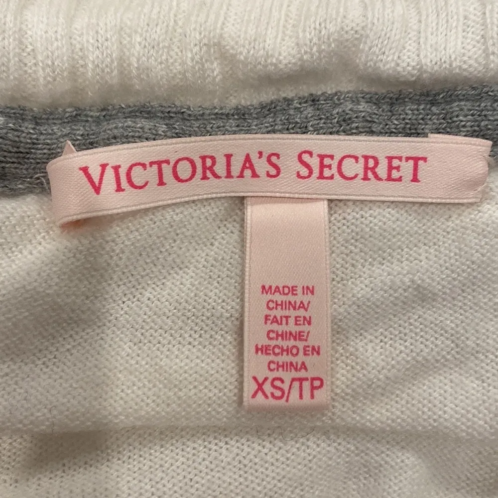 Victoria's Secret Winter White Bejeweled Sweater Dress with Tie Waist - Image 11