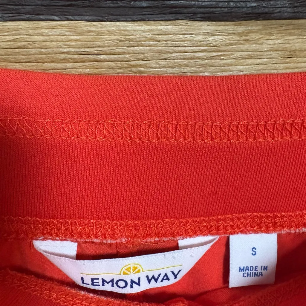 Lemon Way Red And Navy Skort Size Small‎ - Image 6