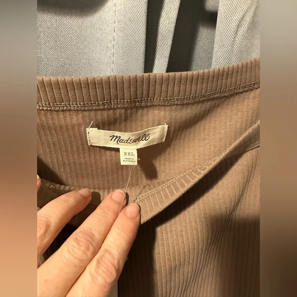 NWT Woman's Dresses  Luma Tank Dress - Cool-Pack Rib Size XXL Lt. Umber - Image 3