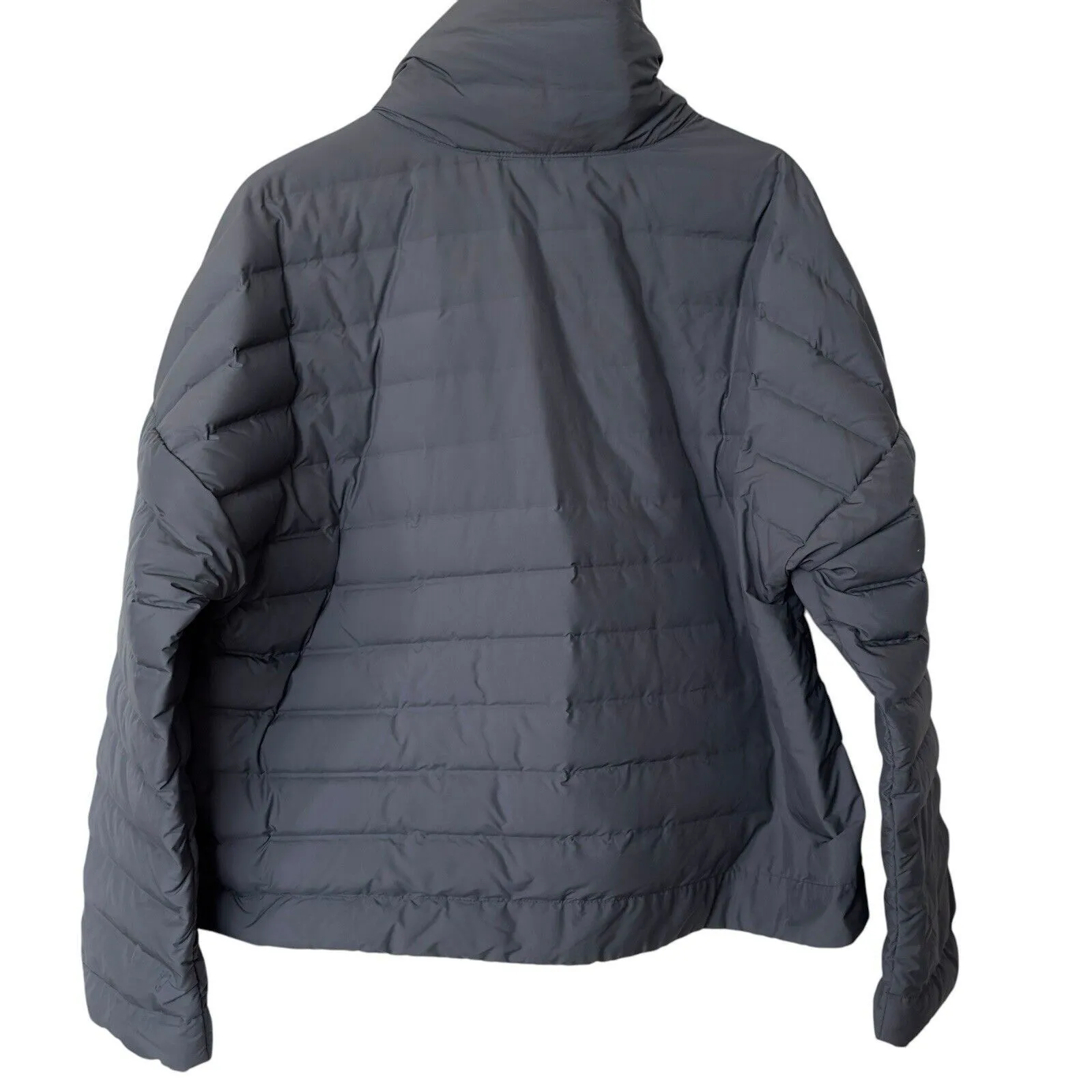 Adidas Varilite RL Jacket L Women's puffer quilted lightweight gray - Image 3