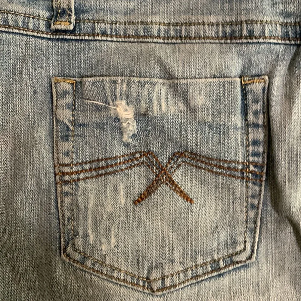 ZD Mini Skirt Altered Jeans. Size 11 Blue - Image 12