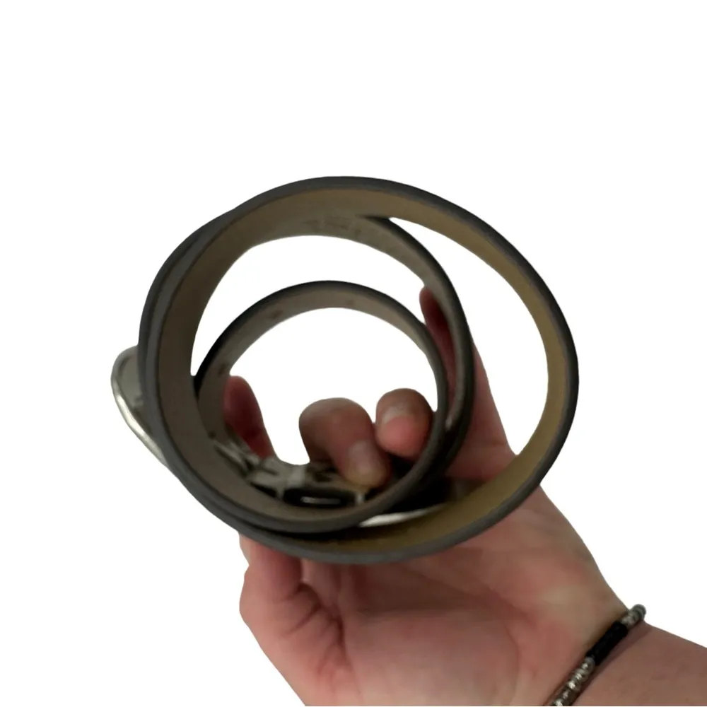 Western Southwest Snakeskin Leather Poly Blend Belt Small - Image 2