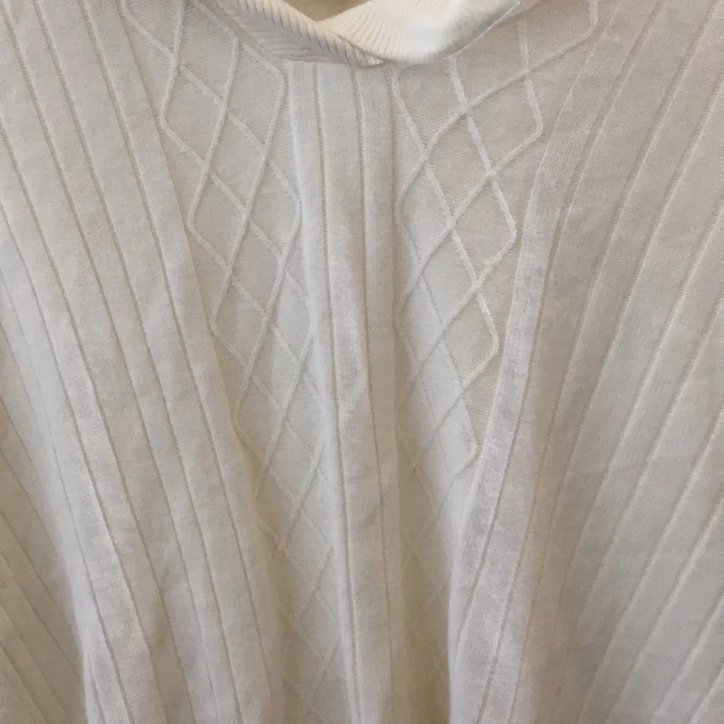 FINAL MARKDOWN Allison Daley shawl collar sweater medium - Image 3