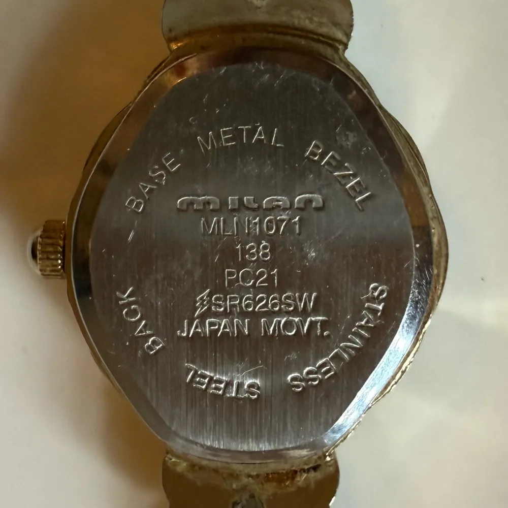 Vintage milan watch Gold - Image 8