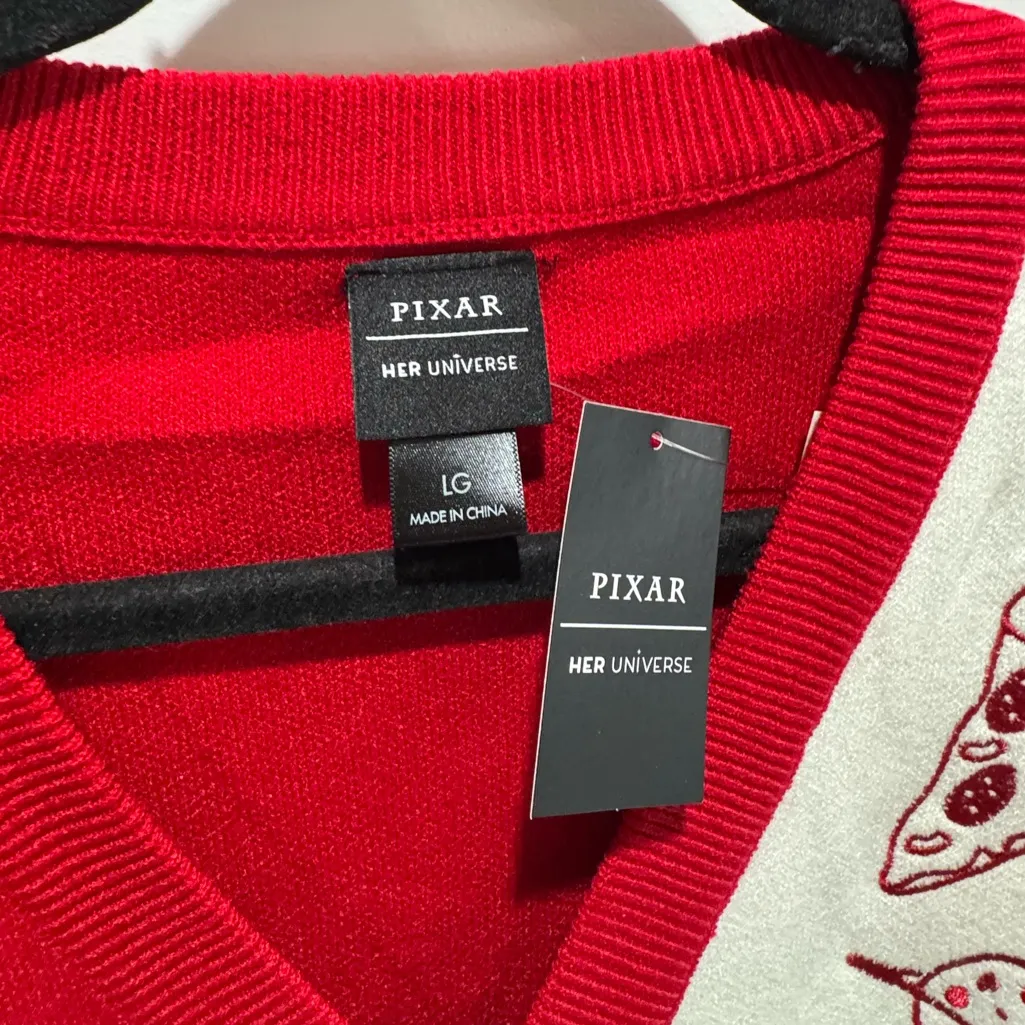 Disney Pixar Toy Story Pizza Planet Women's Checkered Cardigan - Image 6