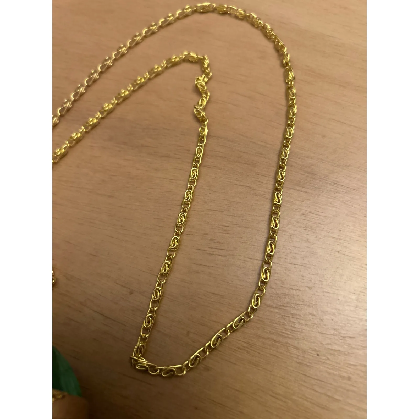 New Women’s Snake 🐍 Print w/Skulls 💀Rhinestones Gold Green Purse Clutch 7”x4” - Image 10