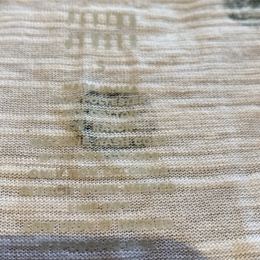 NWT Evereve x Peyton Jensen Tank White Olive Green Dot Sz SMALL - Image 4