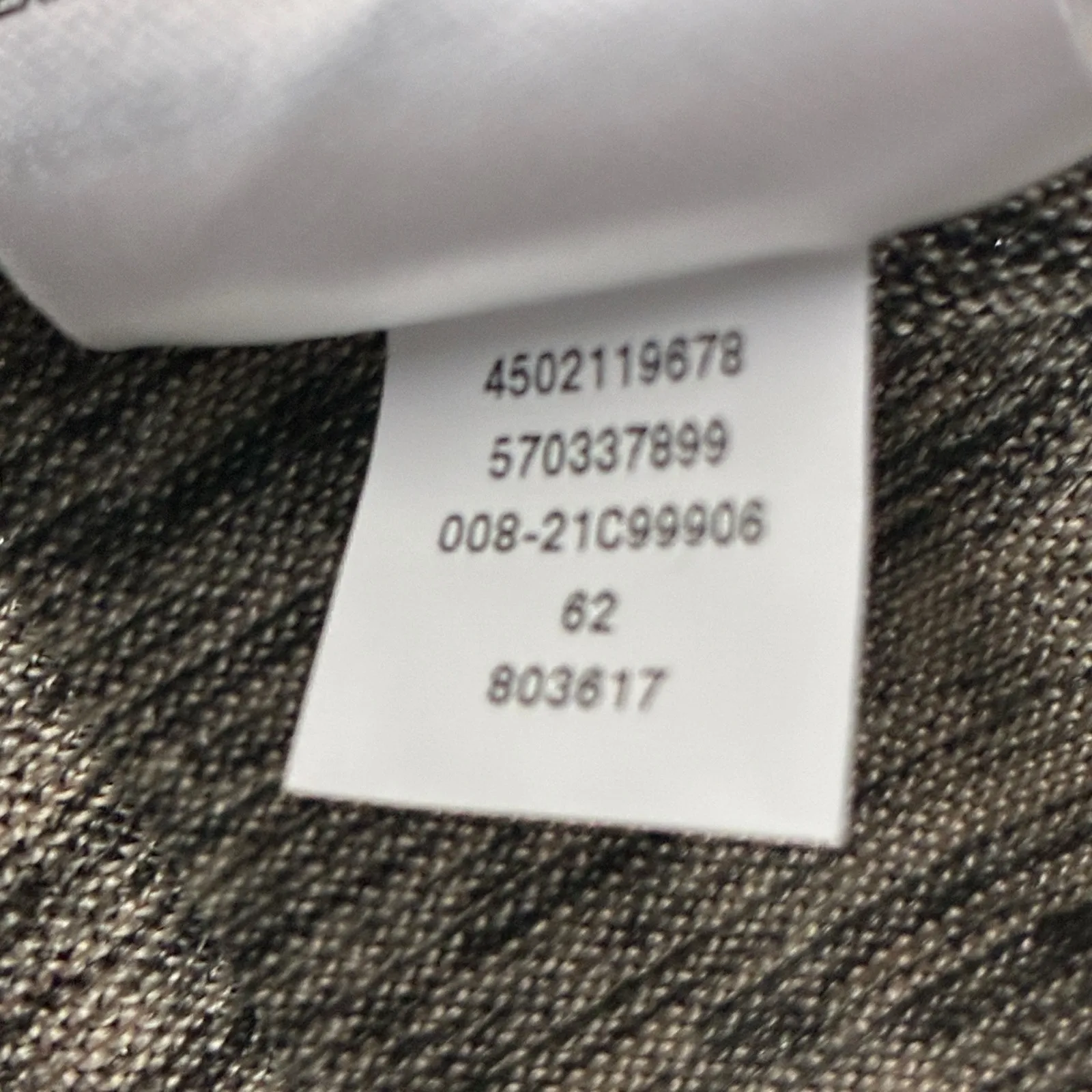 Chico’s Metallic Cowl Neck Long Sleeve Top Womens XL Gold Shiny Streth Glam NYE - Image 8