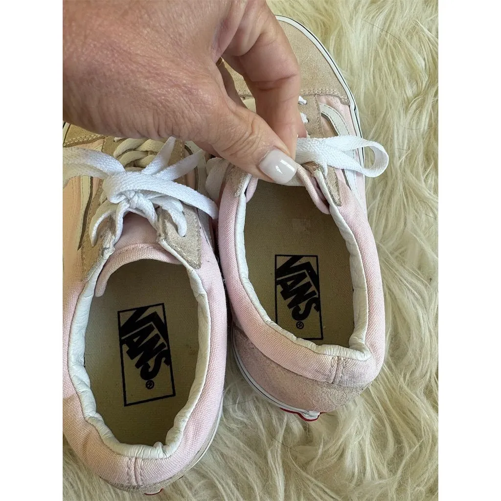 Vans‎ Old Skool Sk8 Low Pink Suede Skate Shoes Unisex Size 7.5/6 - Image 6