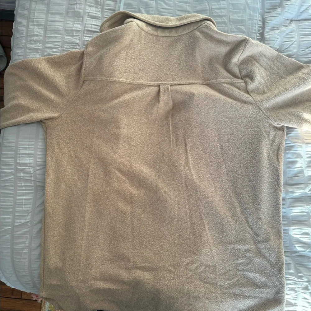 THREAD & SUPPLY button down tan soft Size M - Image 6