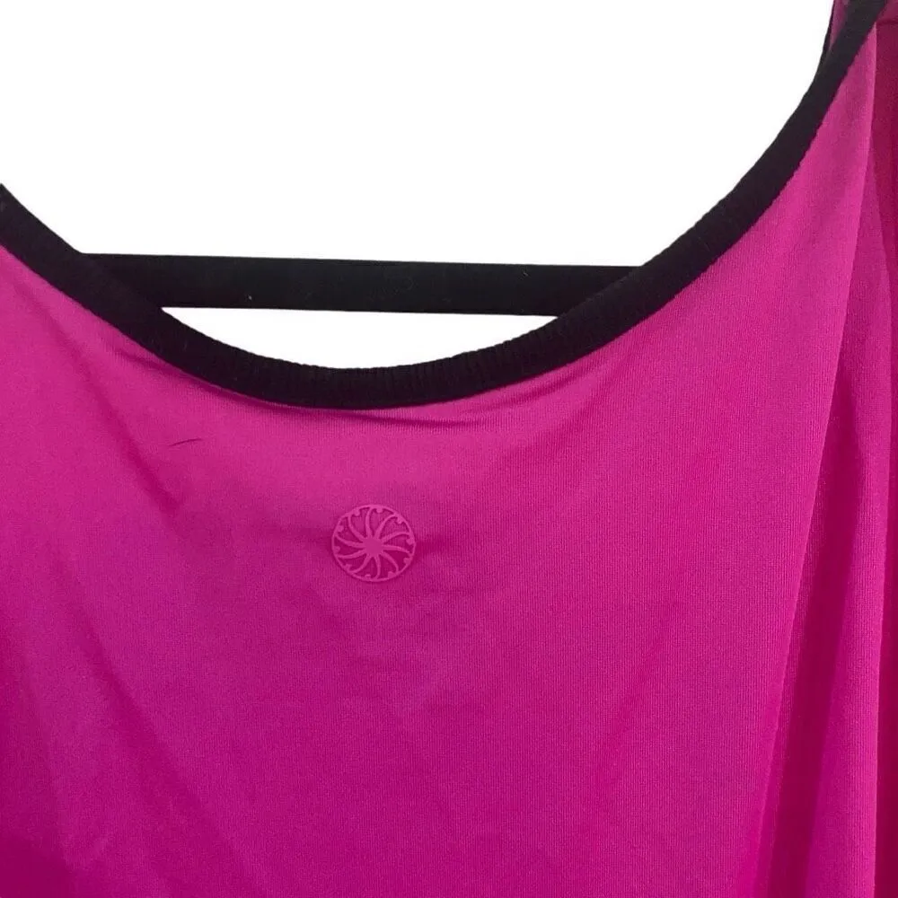 Full Beauty Sport short sleeve athletic shirt pink and black size 30 Pink - Image 6