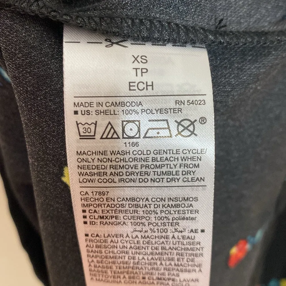 Floral long sleeve mini dress - Image 6