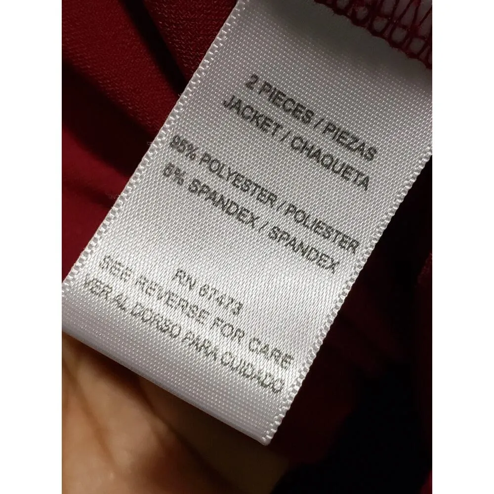 Julian Taylor Women Pink Long Sleeve V Neck Open Front Cardigan Sweater Size 22W - Image 9