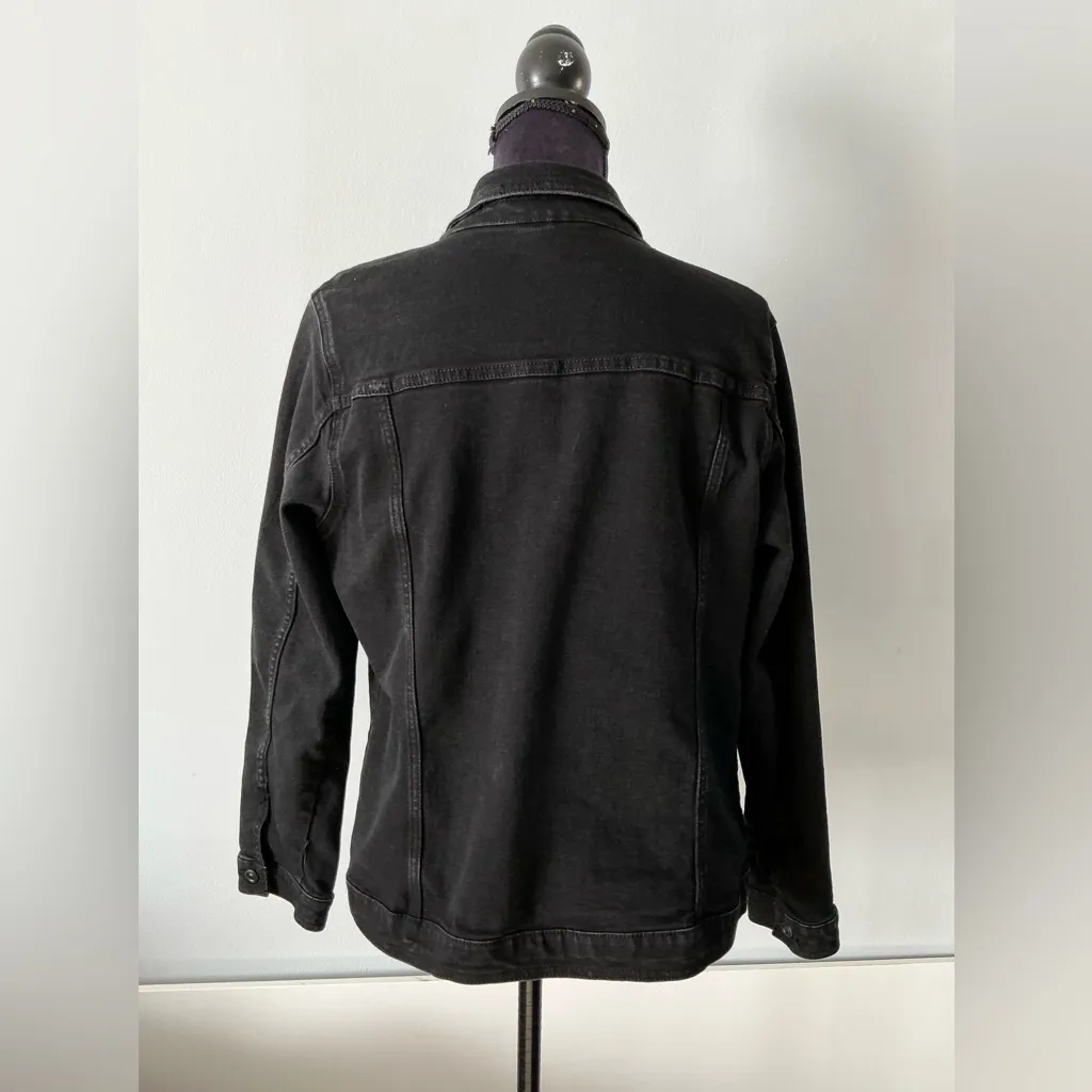 Black Denim stylish Jacket🌹 - Image 4