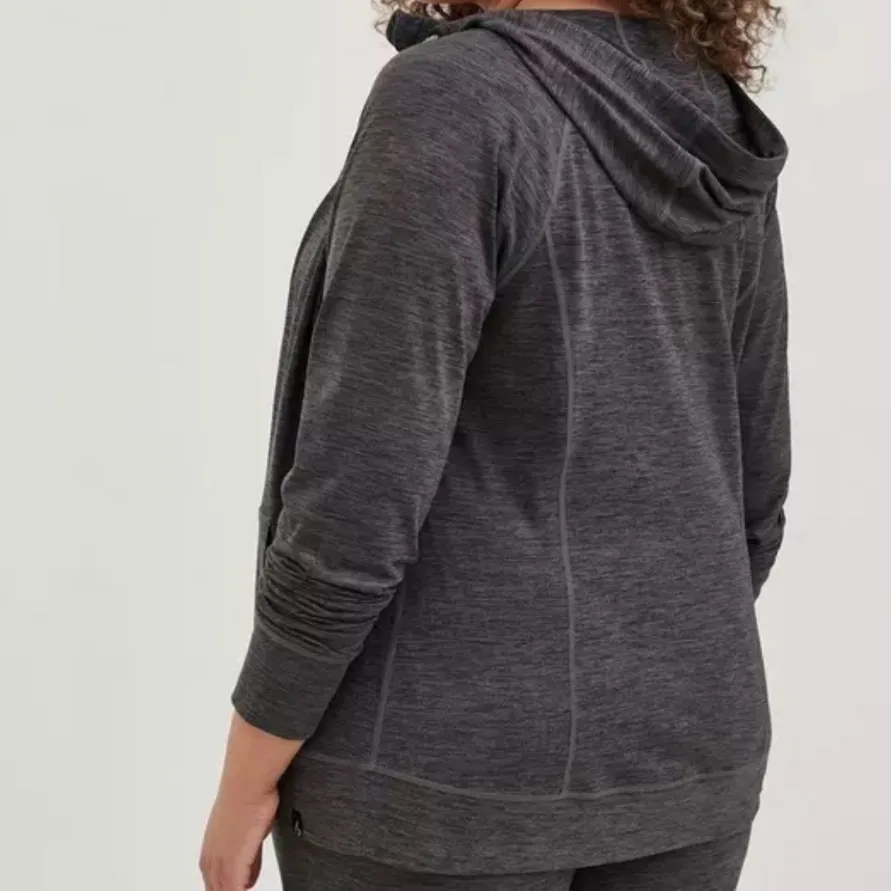 Happy Camper by Torrid Soft Jersey Zip Hoodie Active Jacket Women’s 3 3X 22-24 - Image 2