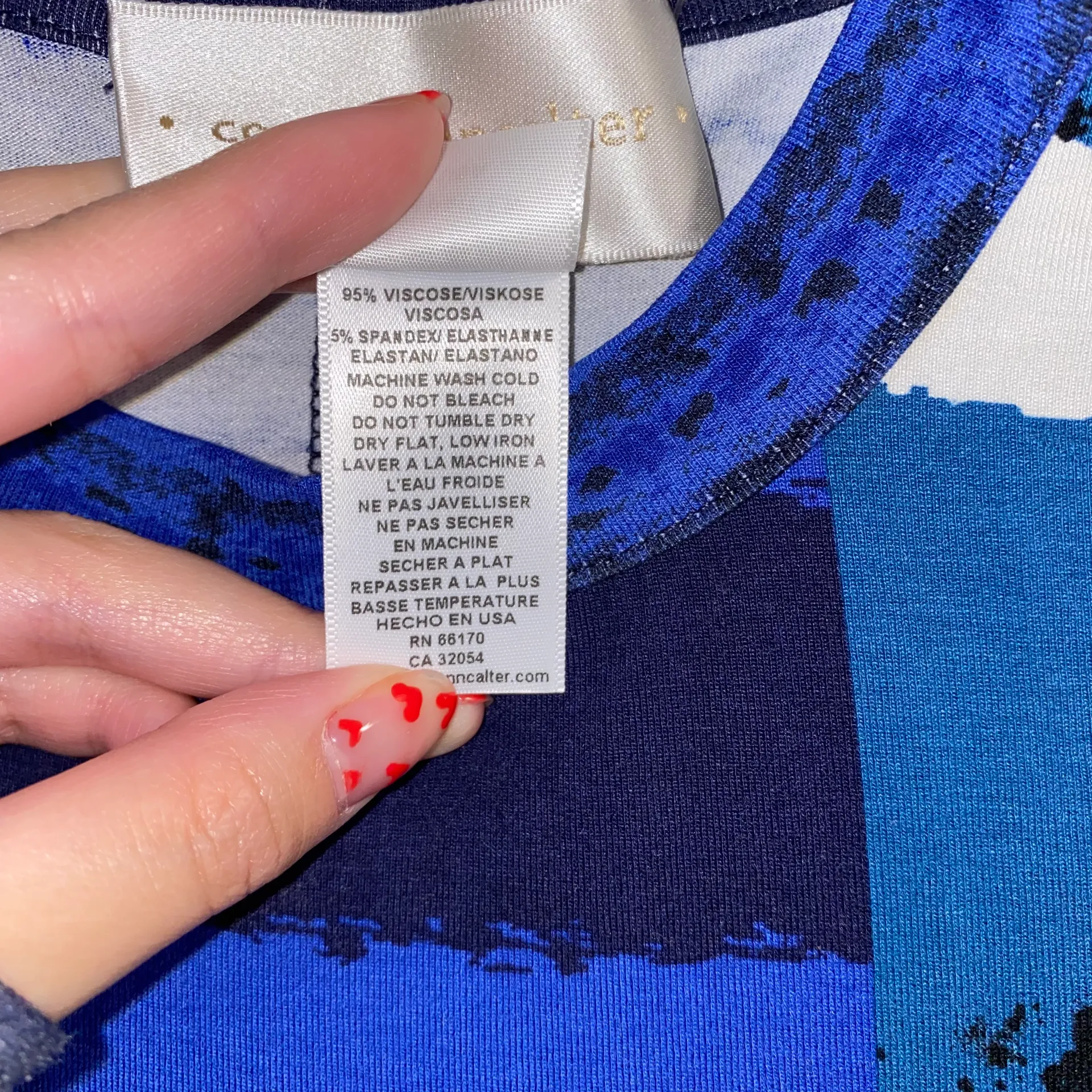 Anthropologie NWT $168  Corey Lynn Calter Blue Motif Striped Midi Dress XS - Image 16