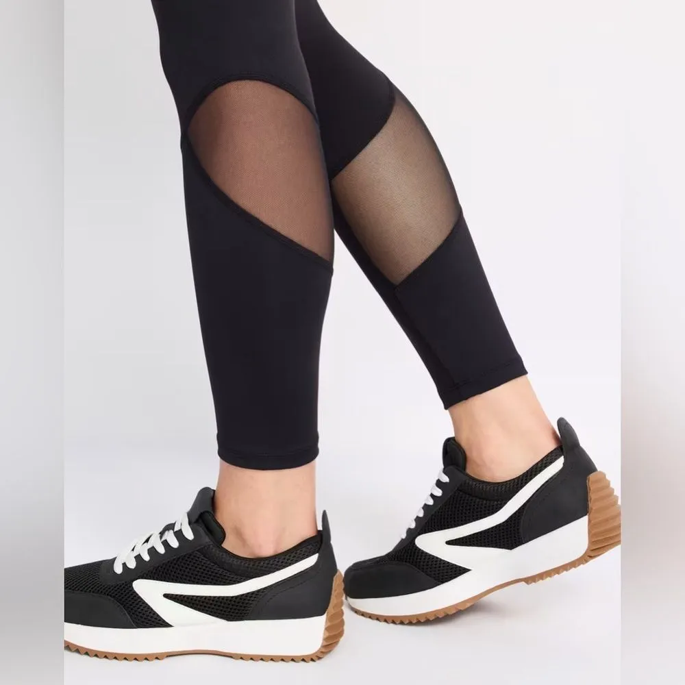 We Wander WeFlex Mesh Leggings Black Medium NWT STITCH FIX - Image 3