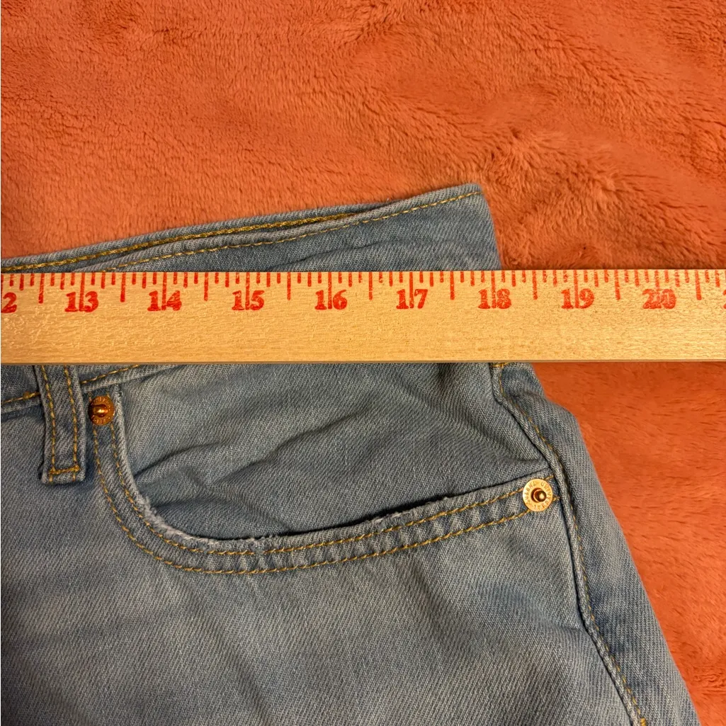 Universal Threads Universal Thread Medium Blue Distressed Boyfriend Jeans - Image 4