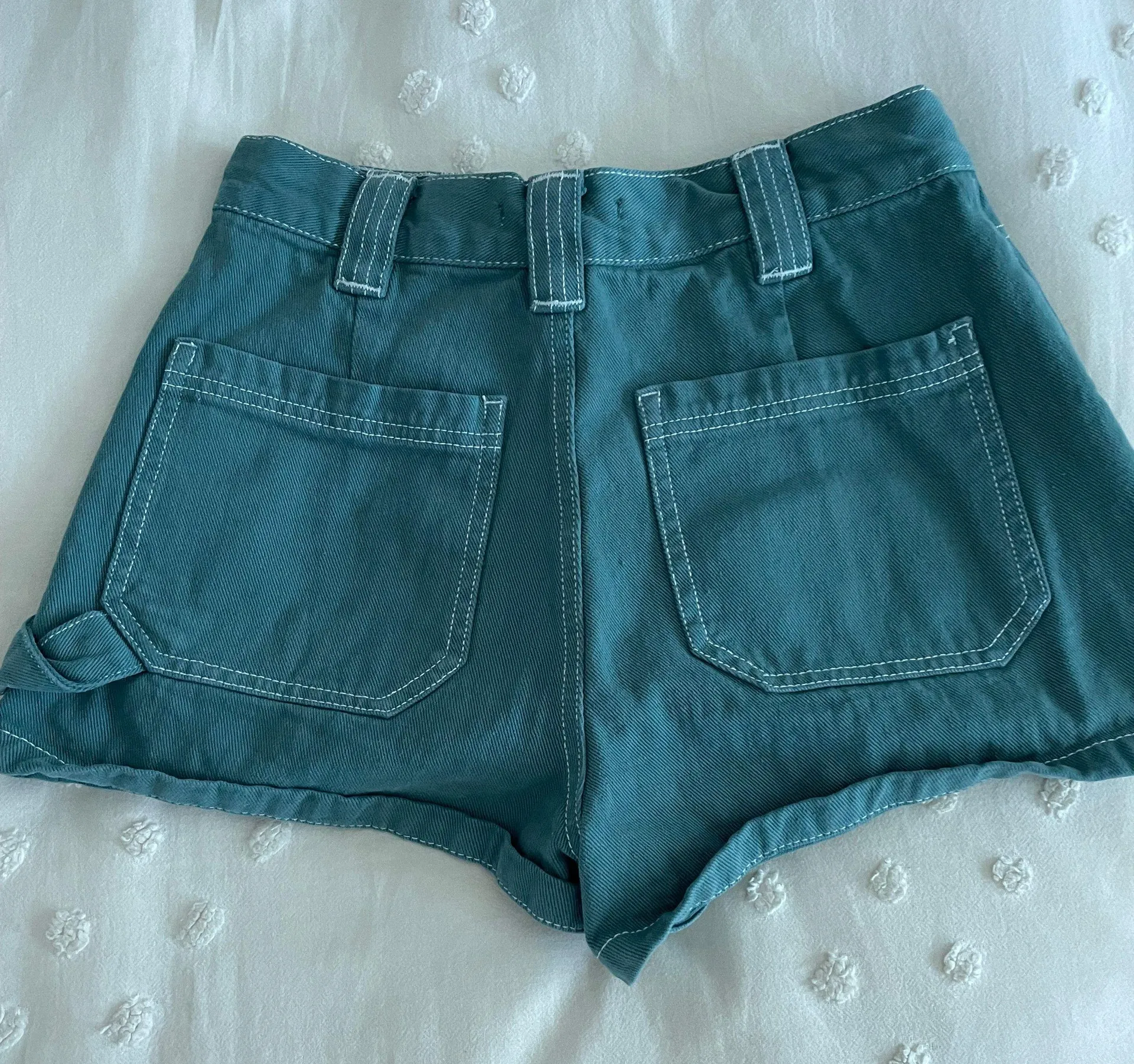PacSun High Waisted Carpenter Shorts - Image 2