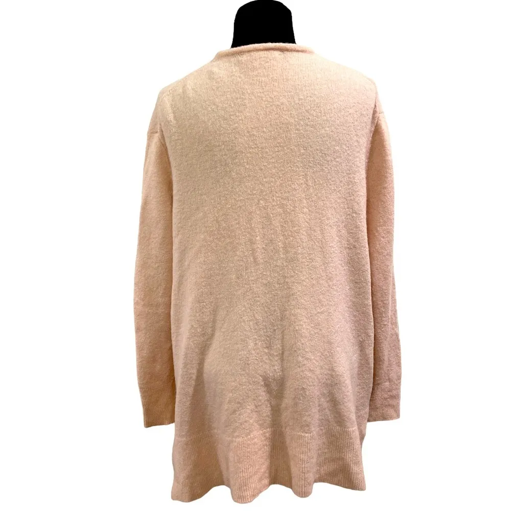 Wool alpaca open front over sized cardigan with pockets super soft and fuzzy - Image 4