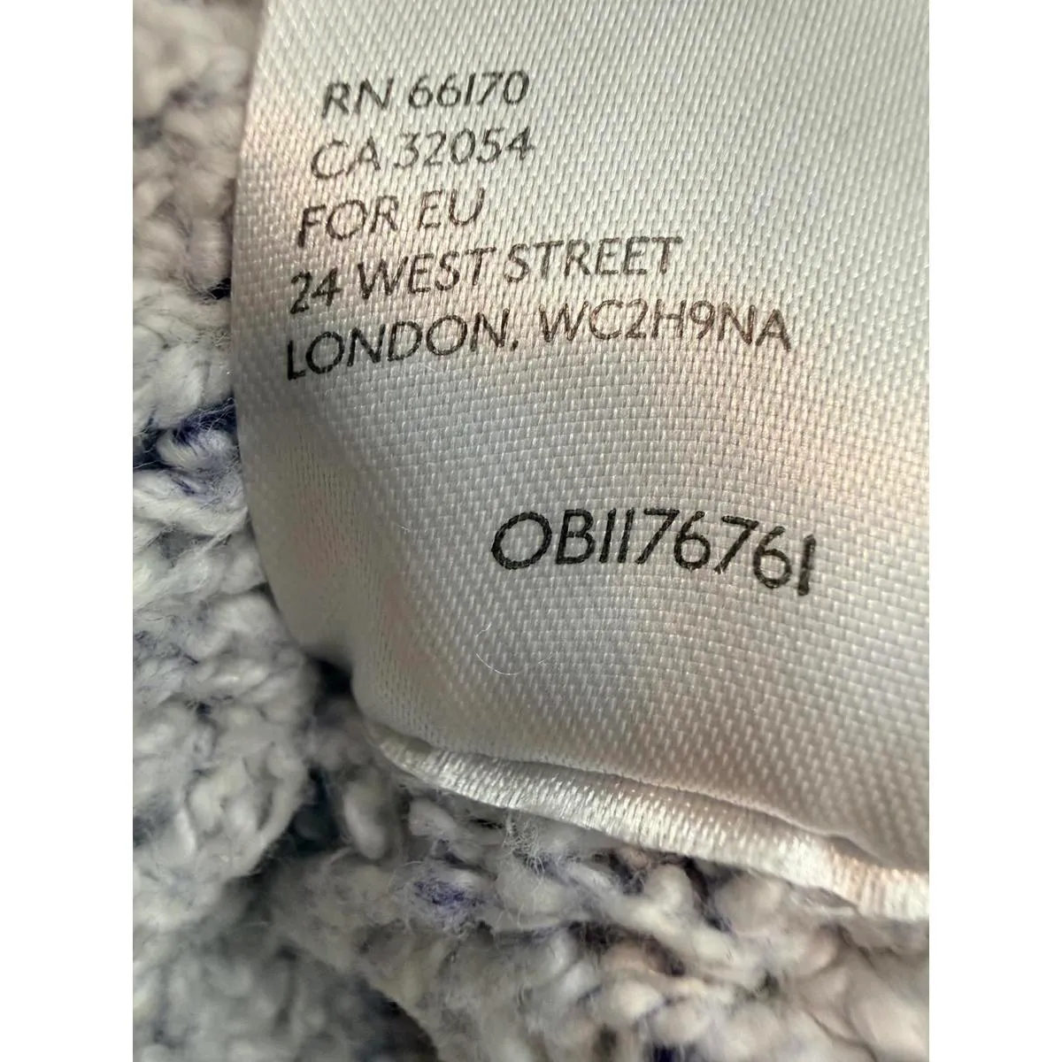 SOLD Free People Large Cable Knit Crop Sweater Oversized Gray Cotton Blend Boh - Image 12