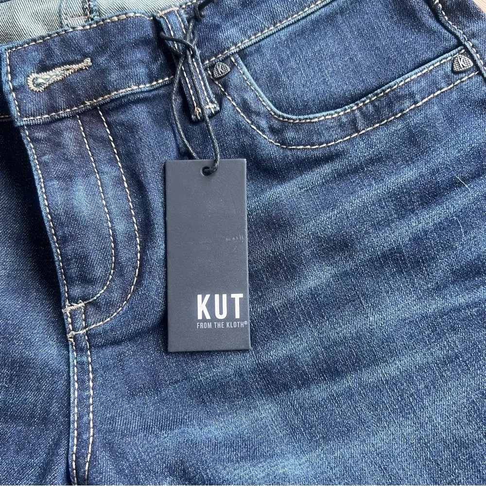 Kut From The Kloth  Stevie Straight Leg Jeans Size 6 #C24463 - Image 4