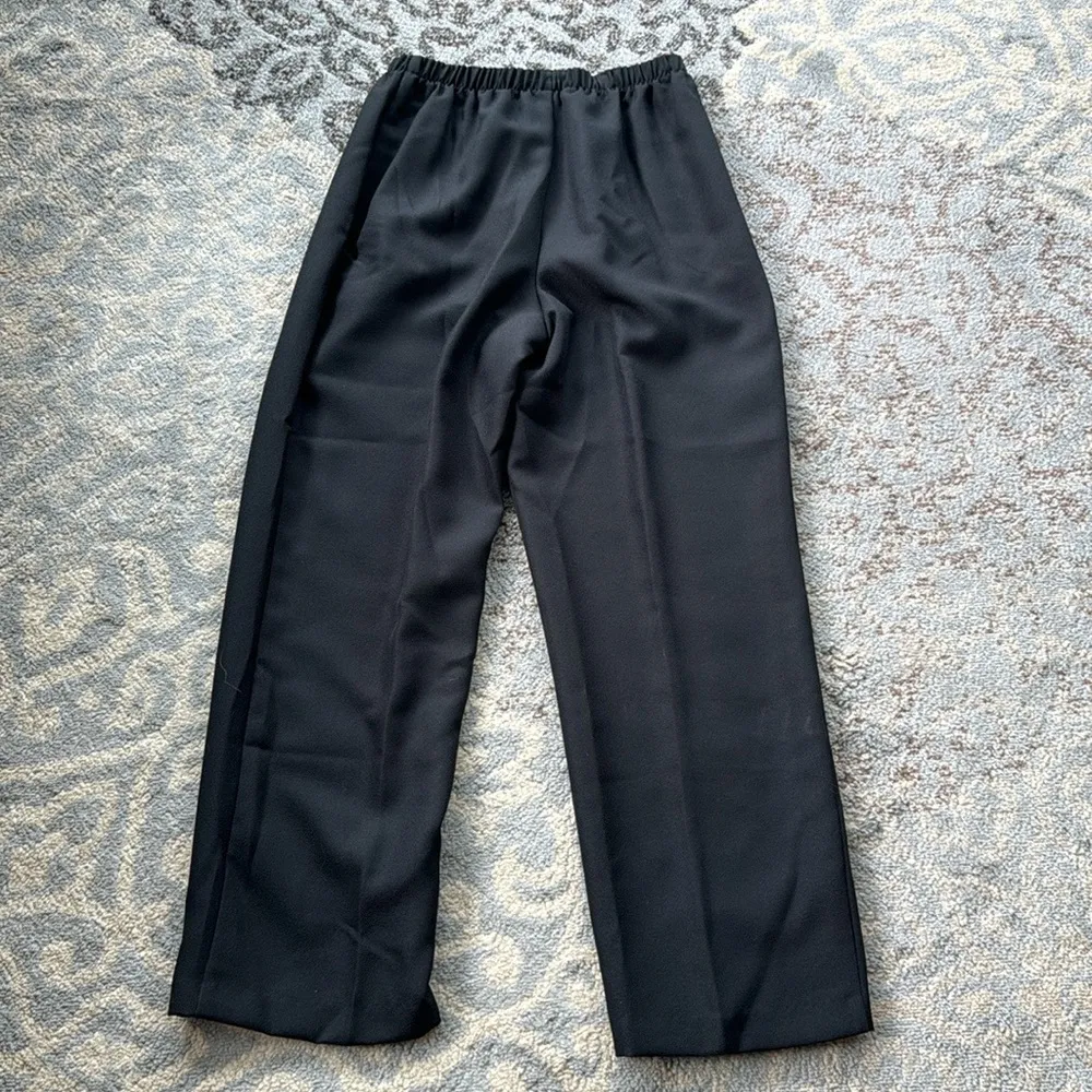 Vintage Wear On Earth Long Vest & Pants Set Black Pink Medium - Image 10