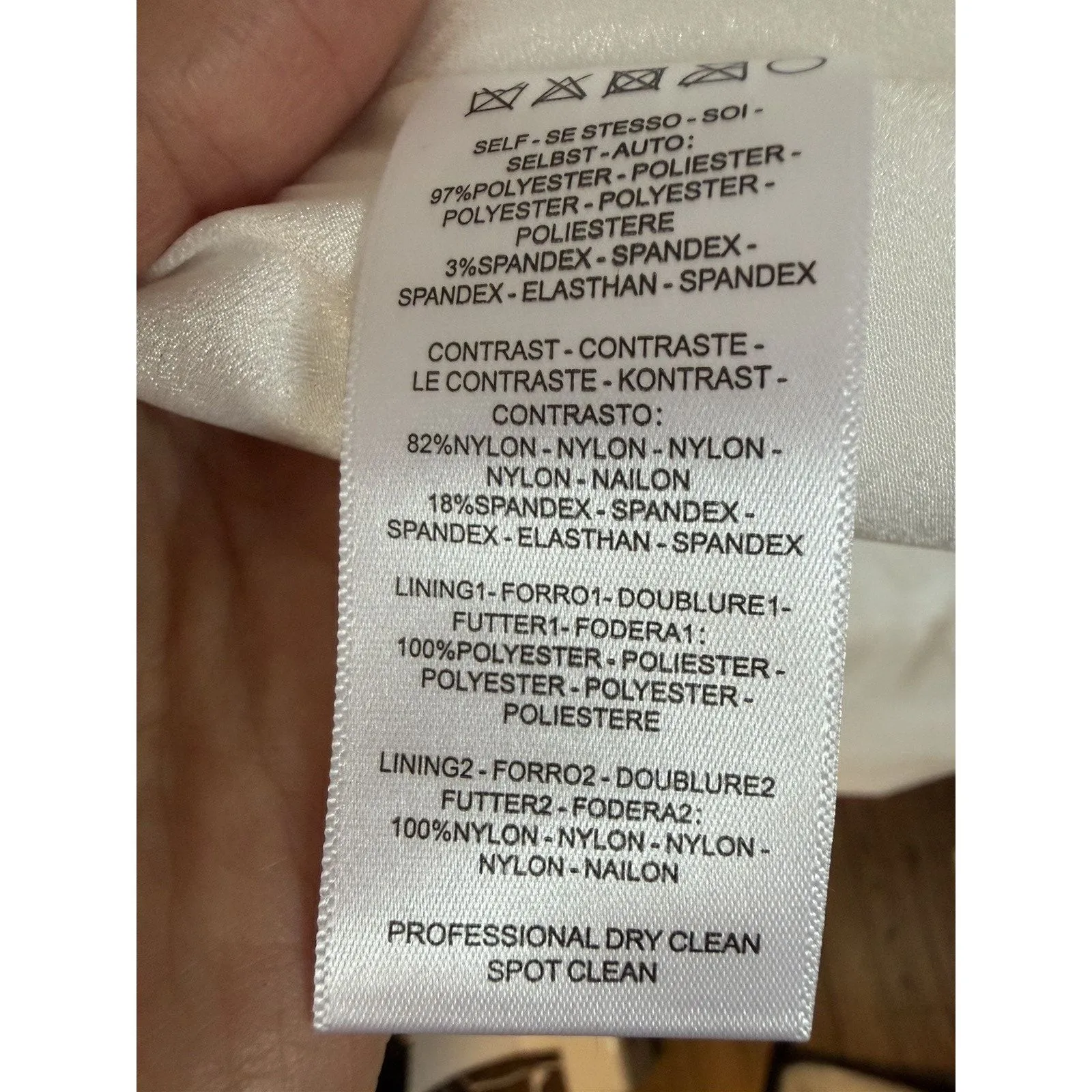 HELSI Grace Sweetheart Strapless Crystal Bow White Midi Gown Dress XS NWT $595 - Image 16