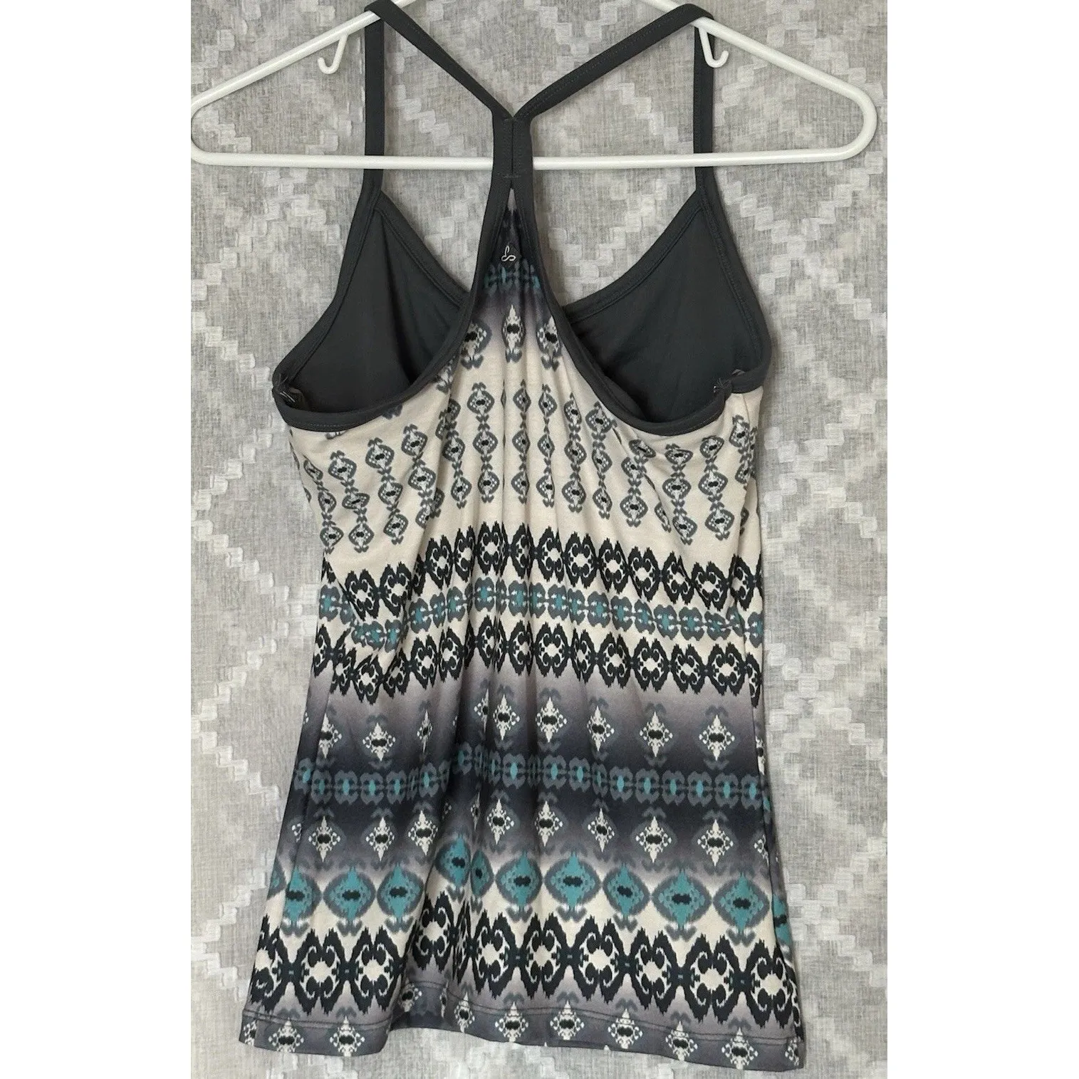 prAna Women's Small Strappy Active Tank Tribal Print Yoga Outdoor - Image 2
