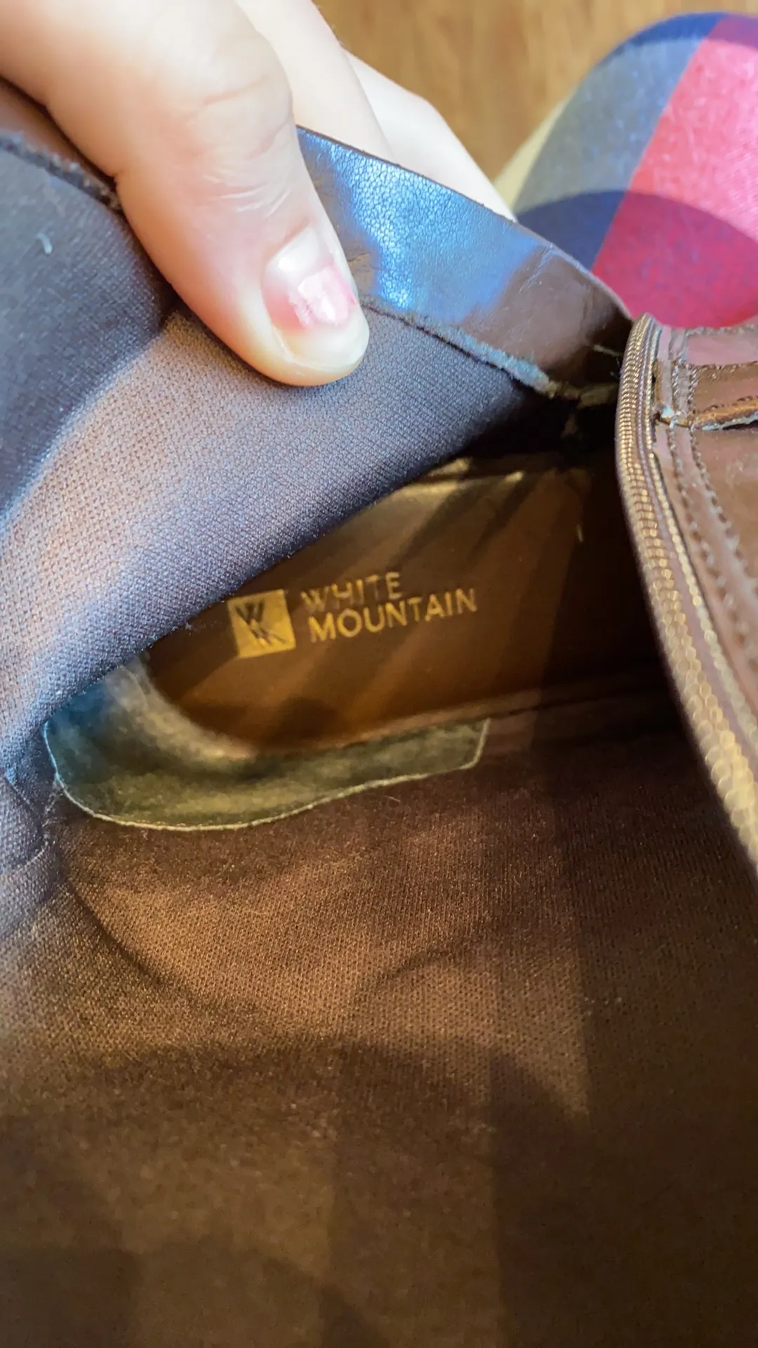 White Mountain Brown Combat Boots - Image 7