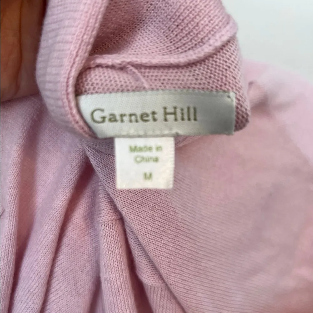 Garnet Hill  cardigan pink size medium - Image 2