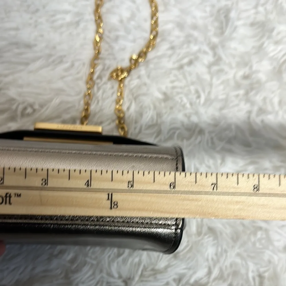 Zac Zac Posen Eartha Mini Gold Crossbody Bag MSRP398 - Image 12