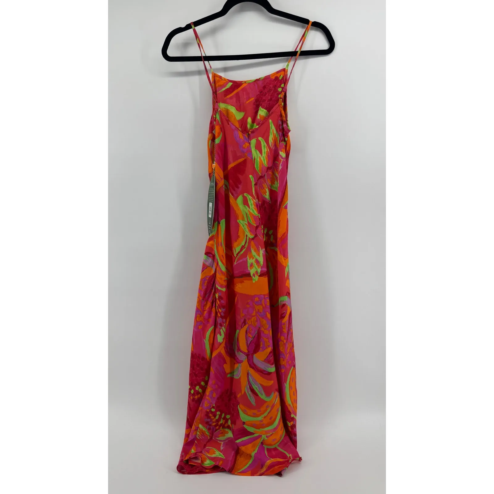 FARM RIO Fruit Brush Cutout Midi Dress Size XS NWT Floral Tropical Sundress - Image 6