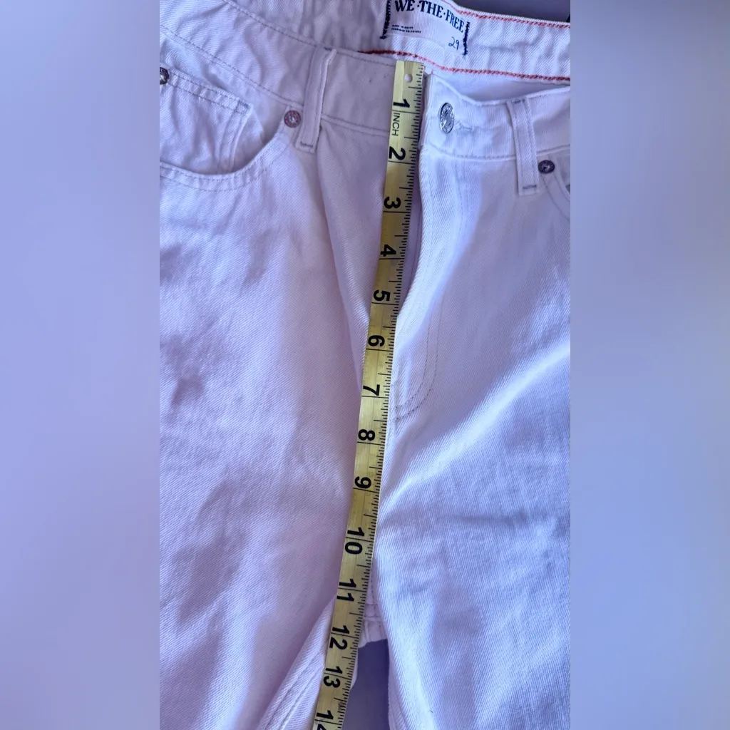 Free People Jeans Women’s We The Free Pacifica Dust It Off Straight Leg  Size 29 - Image 10