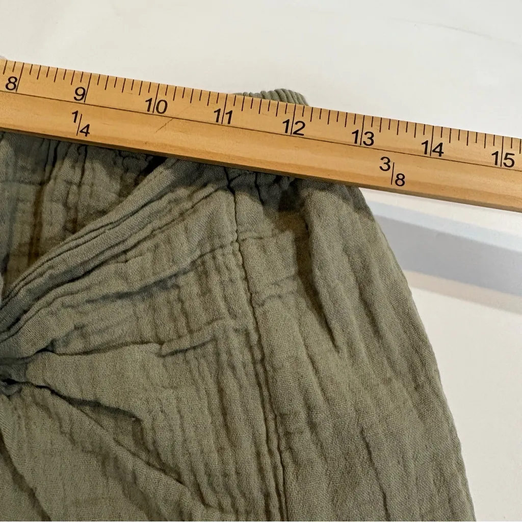 Zara Khaki Women's Wrap Skirt size S - Image 5