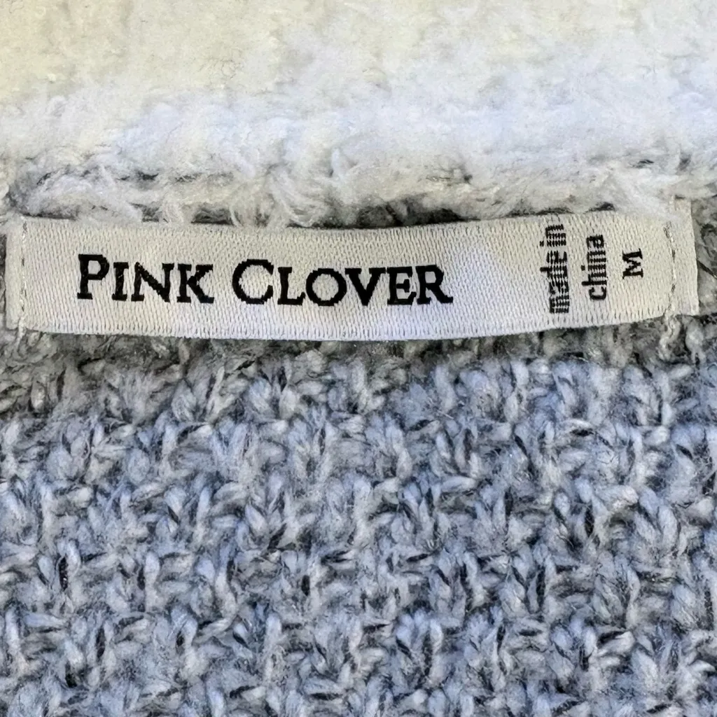 NWT Pink Clover Stitch Fix Open Front Cardigan Sweater Size Medium 💚 - Image 7