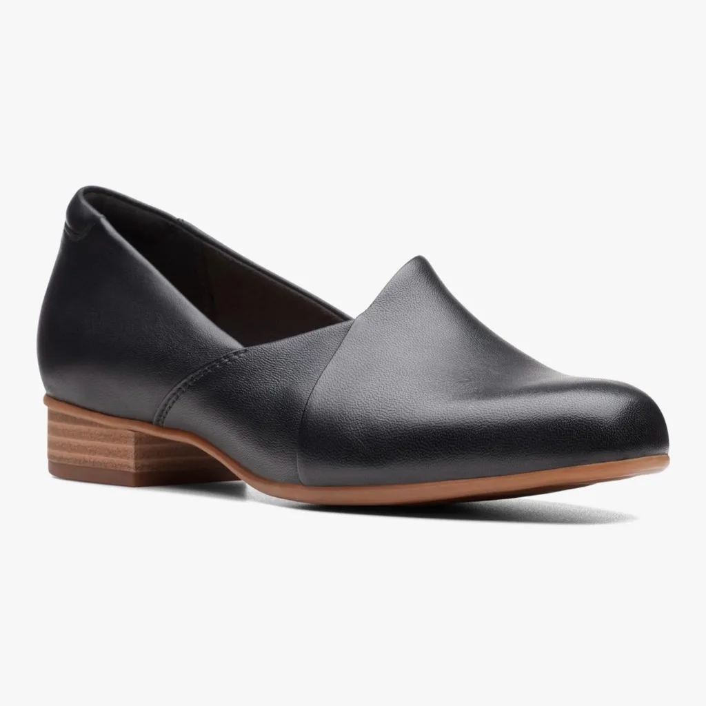 Clarks Women's Juliet Palm Loafer Black Leather 6.5 M NWT NIB - Image 8