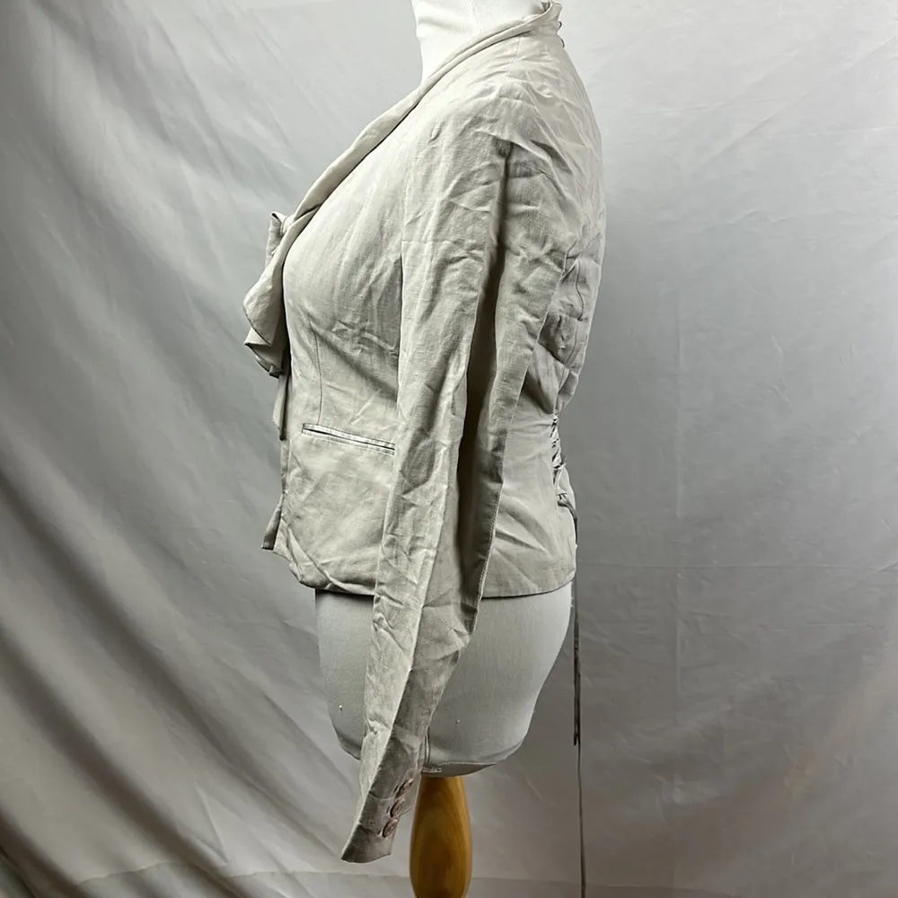 Rebecca Taylor silk blazer size 4 - Image 4