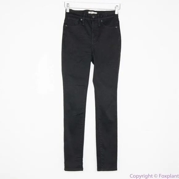 NEW Madewell 10" High-Rise Skinny Jeans in‎ Carbondale Wash, 24 - Image 4
