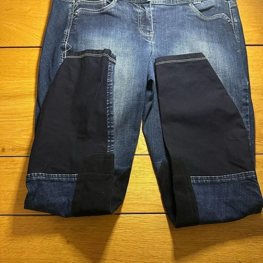 Ariat equestrian riding breeches jeans 28l - Image 8