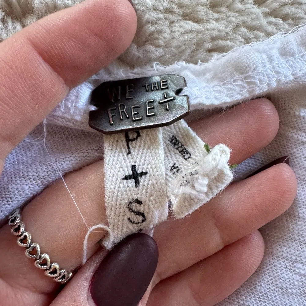 Free People White Long Sleeve size S - Image 3