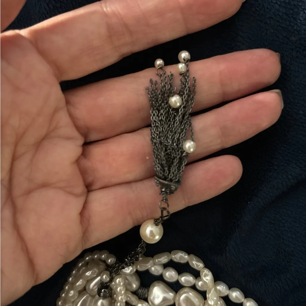 Coldwater Creek 6 strands freshwater Pearl bracelet - Image 5