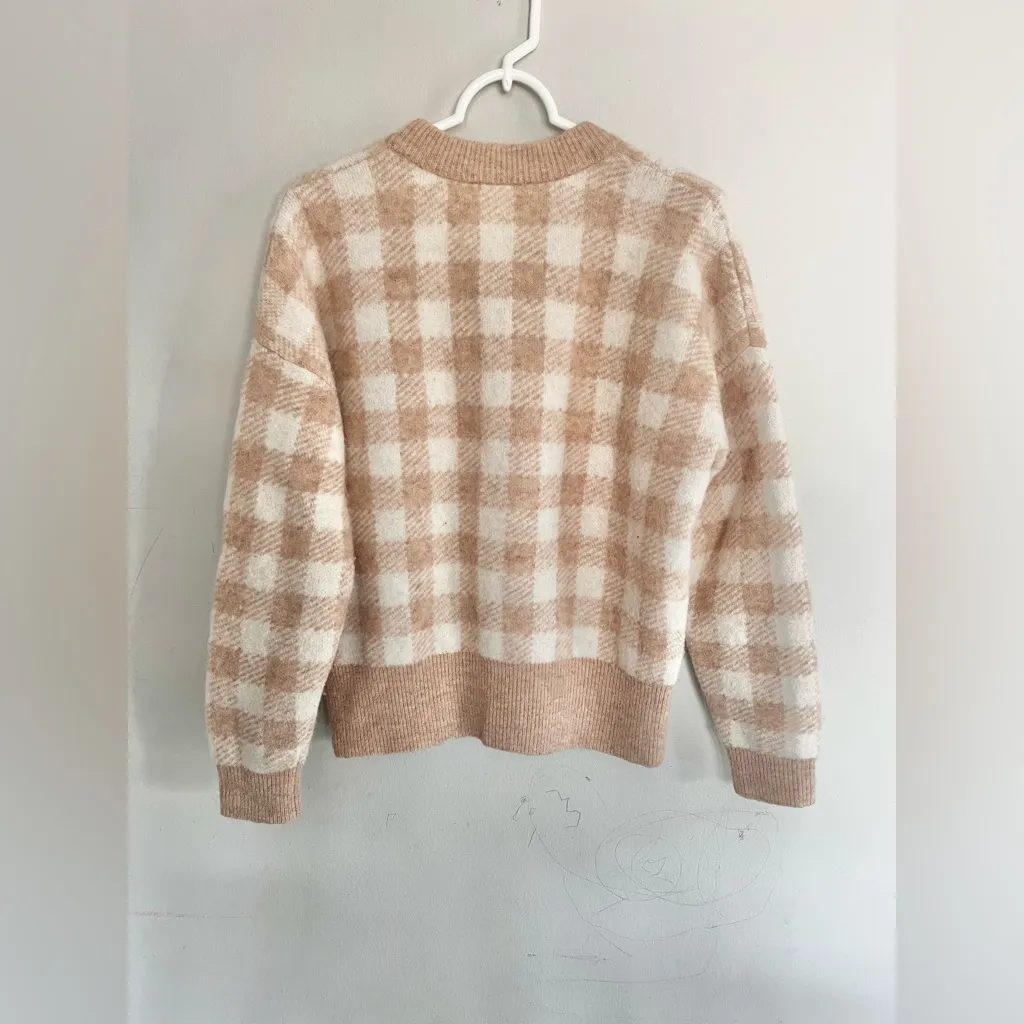 La Maille Sezane Becky Jumper In Camel Baby Alpaca Sweater Size Medium - Image 4