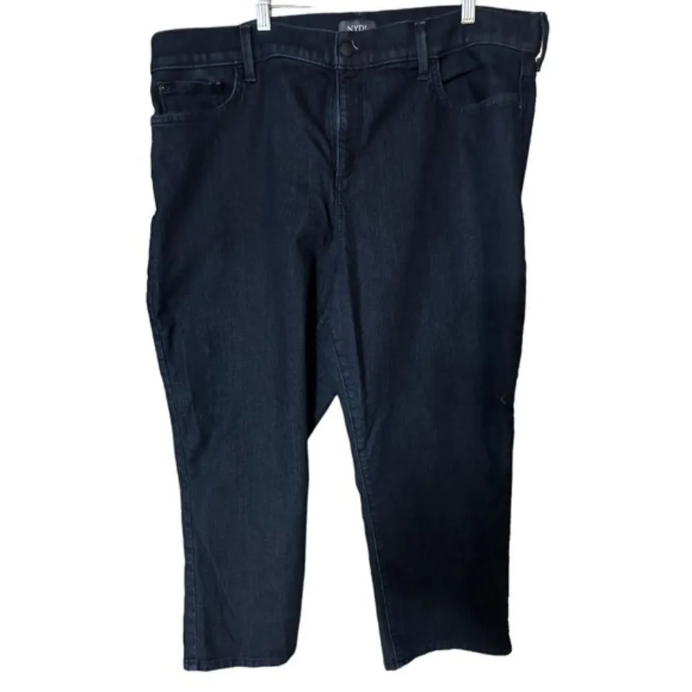 NYDJ Marilyn Straight Capri Jeans in Cool‎ Embrace - Rhapsody Size 20 - Image 6