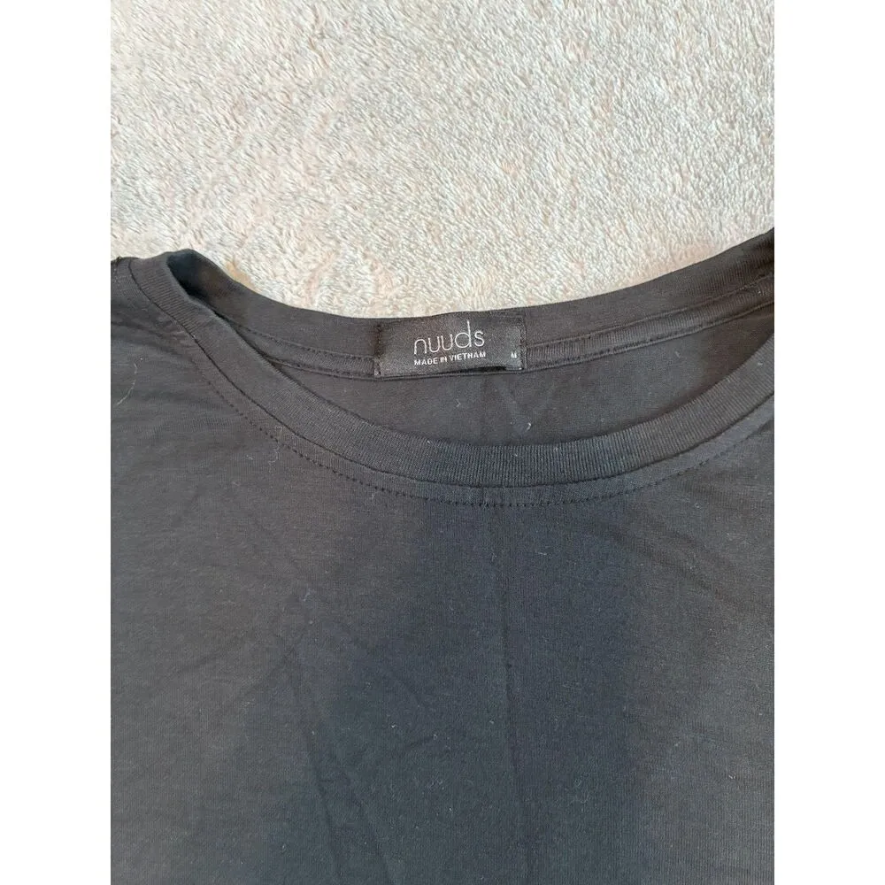 Nuuds Long Sleeve Top Black Size M - Image 2