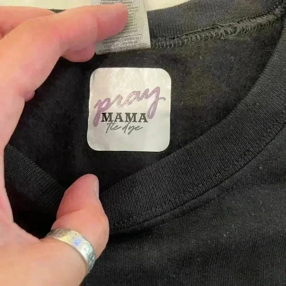 Pray Mama Pullover Crewneck Sweatshirt Grow Positive Thoughts Women's XL Gildan - Image 4