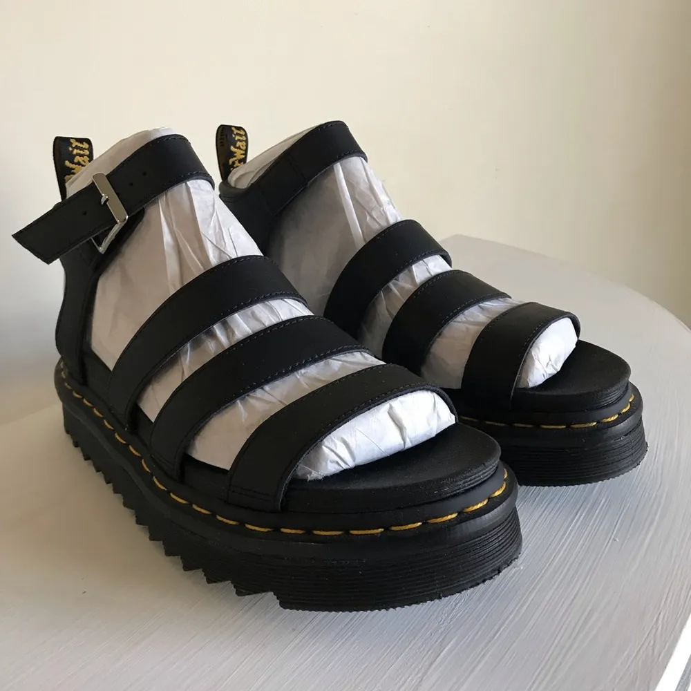 Dr. Marten’s Blair Leather Sandals In Box / Like New - Image 13