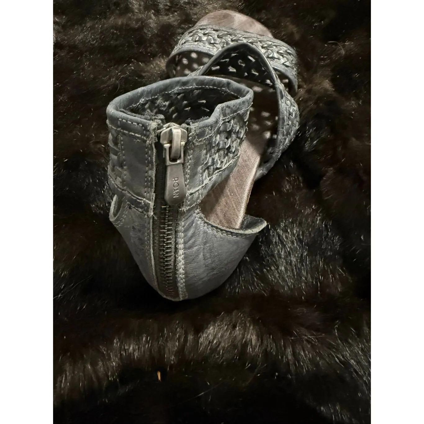 Roan by Bed Stu Womens Clio Gladiator Boho Ankle Sandals shoes sz 8 - Image 9