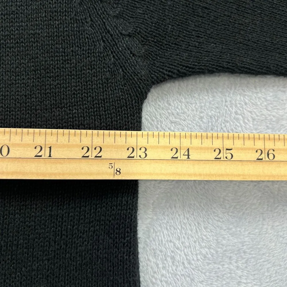 Vintage The Villager Cardigan Womens‎ Large Ramie Bland Leaf Embroidered Classic - Image 4